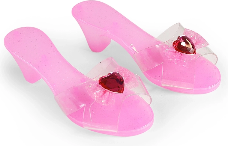 Pink slippers for dress-up play