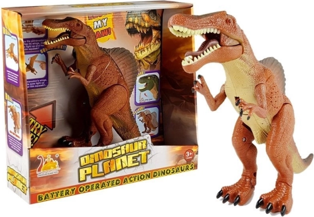 Veliki baterijski dinosaurus Tiranosaur riče
