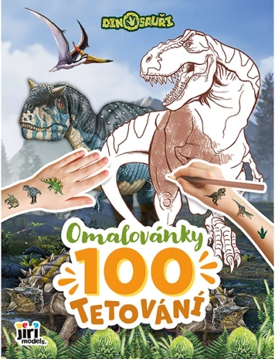 Bojanka i 100 tetovaža Dinosauri
