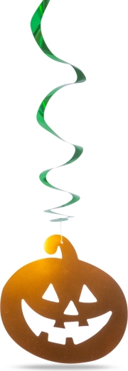 Shiny spiral decorations