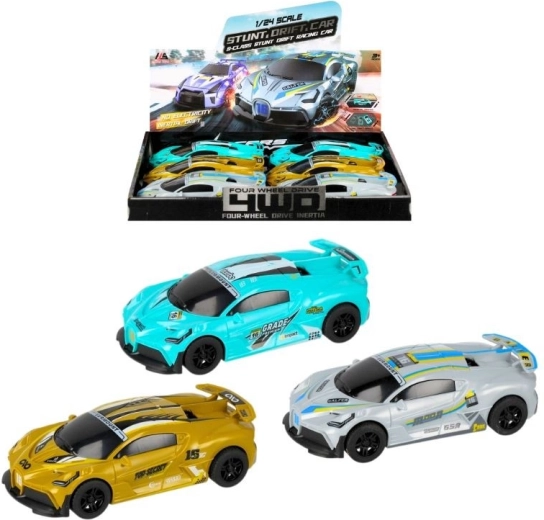 Drift trkaći autić na zamašnjak – 3 boje