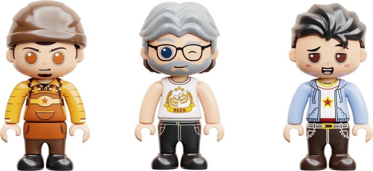 Minifigurice za dovršetak scene