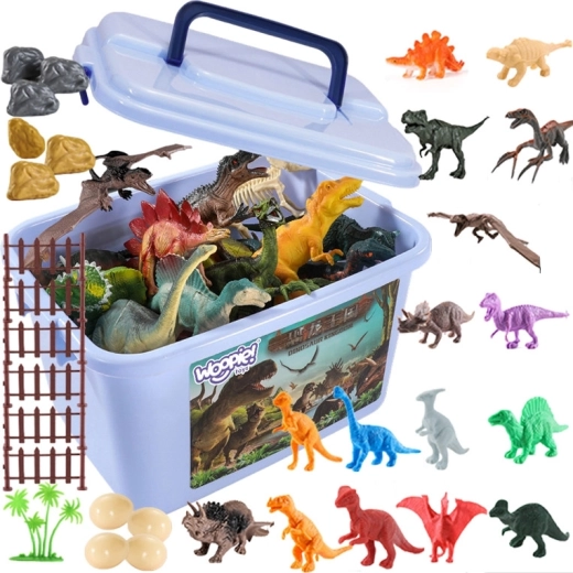 Woopie set figurica dinosaura 40 kom u prijenosnoj kutiji