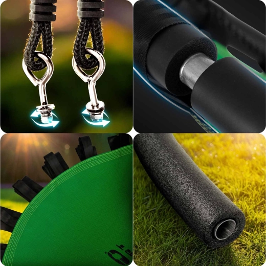 Robustan čelični okvir s pjenastim podstavkom