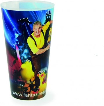 Plastična čaša Fantazija na kotačima 0,3 l