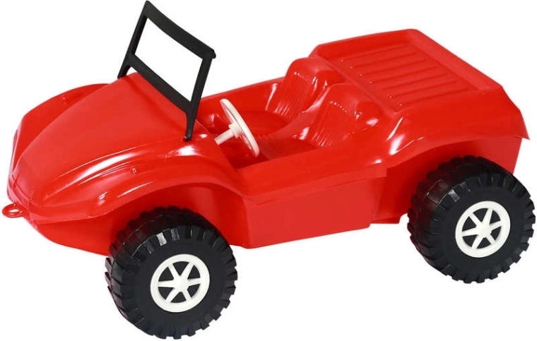 Směr auto buggy 24 cm crveno