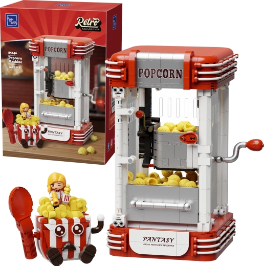 Pantasy retro građevinski set – stroj za kokice