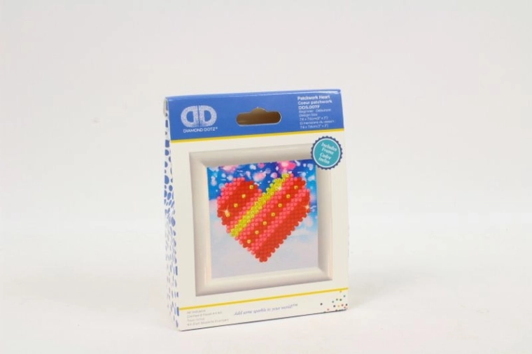 Diamond Dotz patchwork srce – set za dijamantni vez (diamond painting)