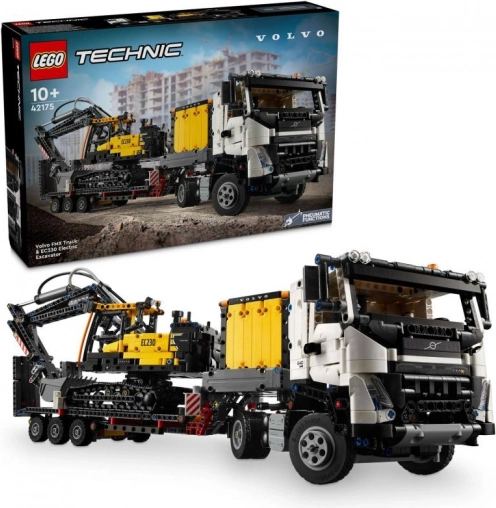 LEGO® Technic 42175 Kamion Volvo FMX i električni bager Volvo EC230
