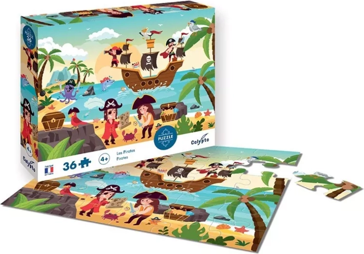 Sentosphere puzzle pirati - 1 kom