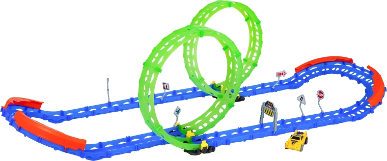 Dvostruki 360° loopinzi koji svijetle u mraku