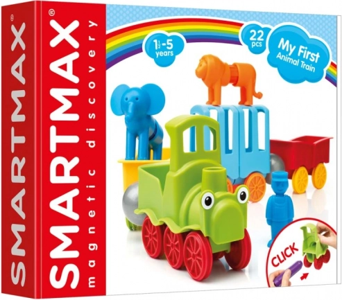 SmartMax moj prvi životinjski vlakić – magnetska građevna igra 22 kom