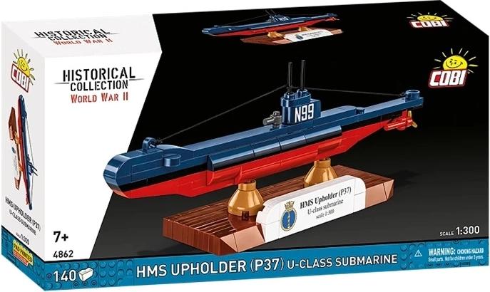 Cobi povijesna kolekcija WWII podmornica Royal Navy HMS Upholder (P37) 1:300