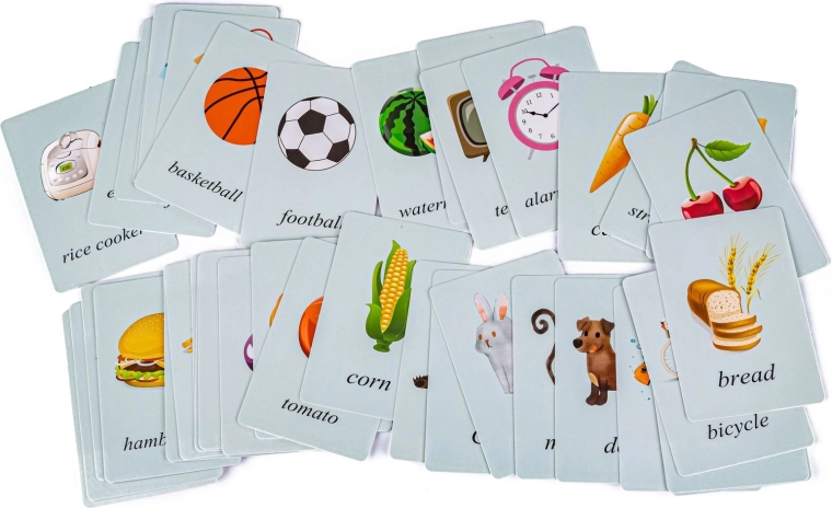 Double-sided cards: templates and English