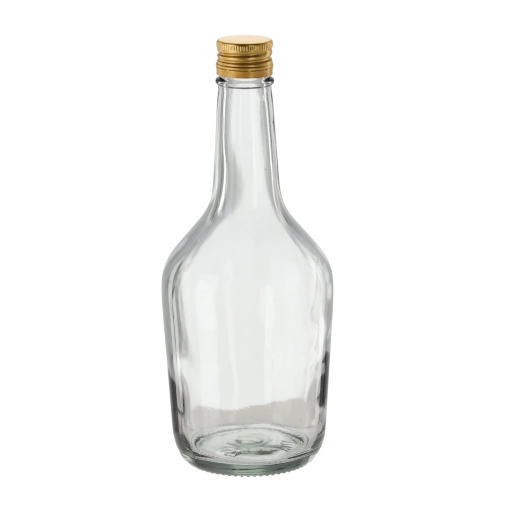 Staklena boca za konjak 500 ml s navojnim čepom, 8 kom