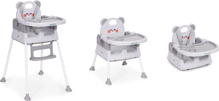 3 u 1: visoka, niska i nastavak za stolicu