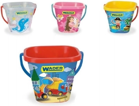 Četvrtasta kanticа 2 L, plastika 15x19 cm Wader