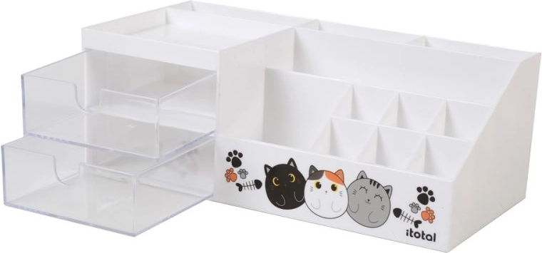 Stolni organizator s mačkom