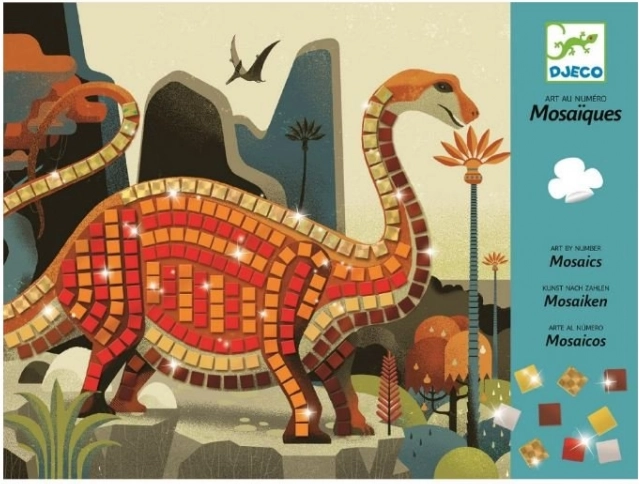 Mozaik slike Dinosauri od Djeca