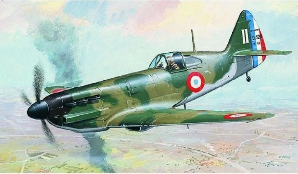 Plastični model aviona Dewoitine D.520 1:72