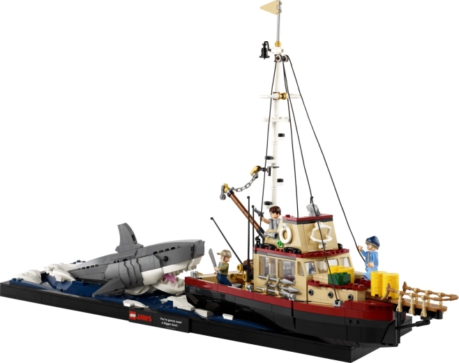 Iconic Orca boat full of details