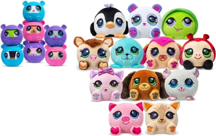 Bandai Littlest Pet Shop mini plišana igračka u kapsuli iznenađenja