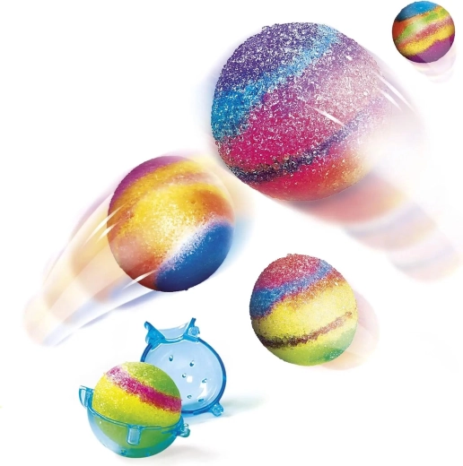 Glittery balls with a WOW effect