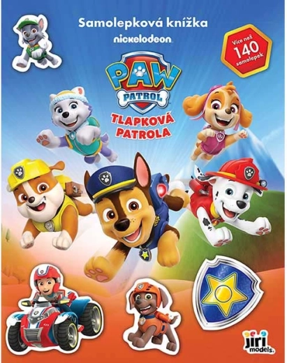 Knjiga sa naljepnicama Paw Patrol (Psići u ophodnji)