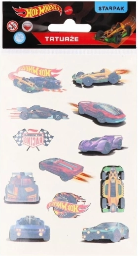 Temporary tattoo Hot Wheels - 1 piece