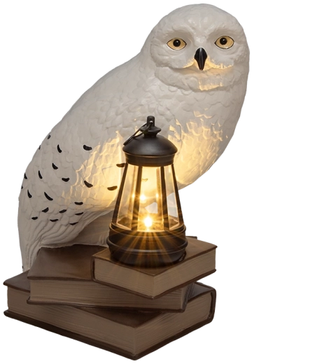 Harry Potter LunaGlo solarno svjetlo Hedviga - 1 komad