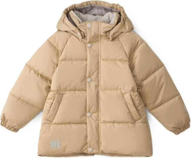 LEOKID zimska prošivena jakna Leni Lark Beige, veličina 92