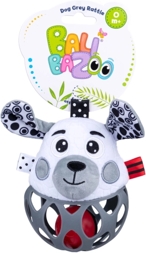 Plush puppy with sensory details