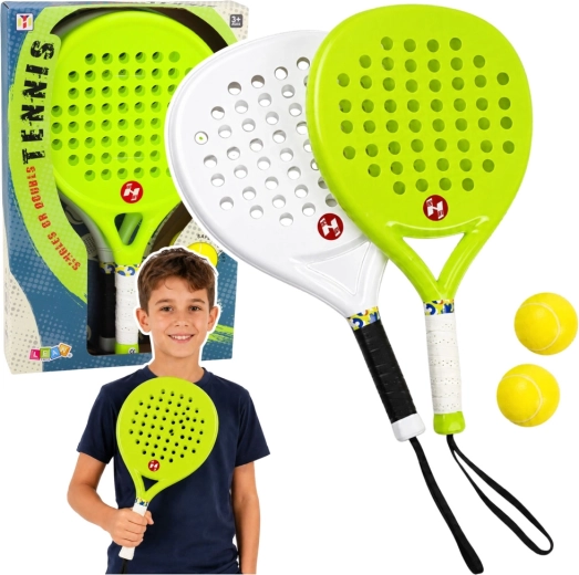 Set za tenis na plaži – reketi i pjenaste loptice