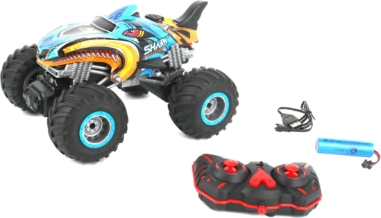 RC auto morski pas sa svjetlima, zvukovima i efektom spreja (2,4 GHz, 10 km/h)
