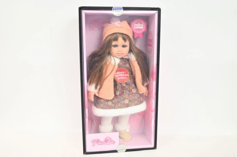 Paula govoreća i pjevajuća lutka 33 cm (poljski)