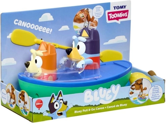 TOMY Toomies Bluey kajak s veslima za kadu