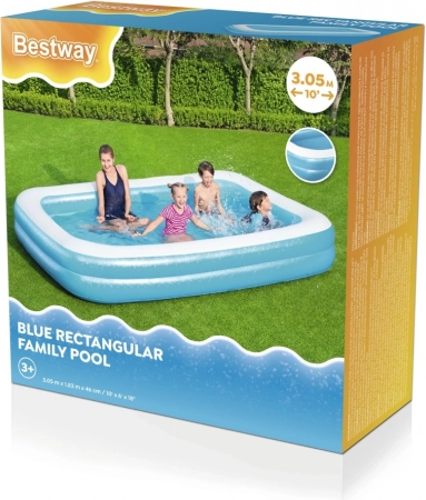Veliki obiteljski bazen na napuhavanje Bestway 305 x 183 x 56 cm