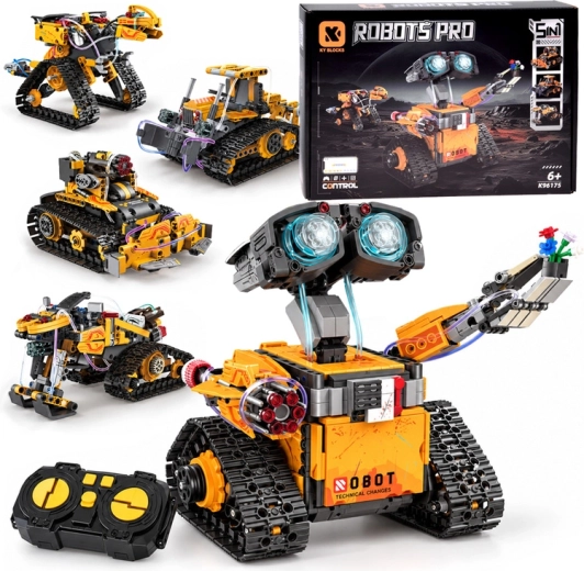 PRO Space Machines technical construction set 5-in-1 with remote control (673 pieces)