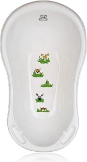 Dječja kadica 84 cm JUNGLE – bijela