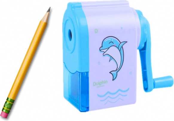 Šiljilo na ručku Delfin Plava