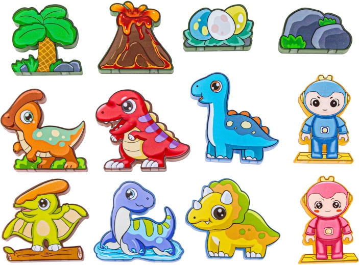 Dino theme and accessories for story-based play