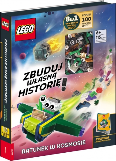 LEGO Master Brand – spašavanje u svemiru (knjiga i građevni set)
