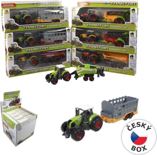 Traktor s prikolicom 27 cm