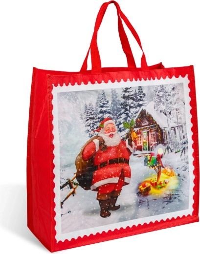 Christmas Gift Bag Santa Claus Red 45 × 44 × 19 cm