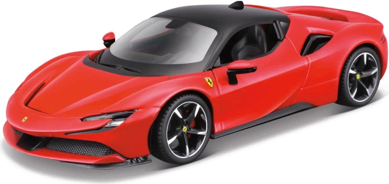 Maisto Ferrari SF90 Stradale crveni komplet za sastavljanje automobila 1:24