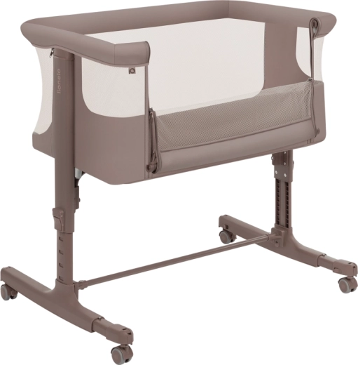 3-in-1: bedside crib, cradle, and standalone cot
