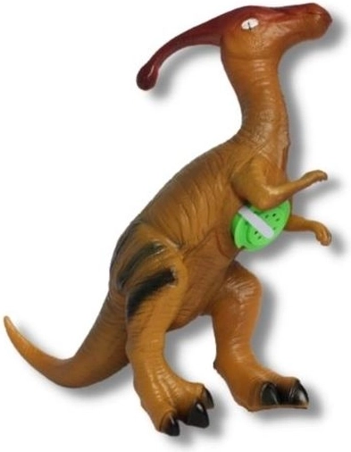 Dinosaur Parasaurolophus sa zvukom