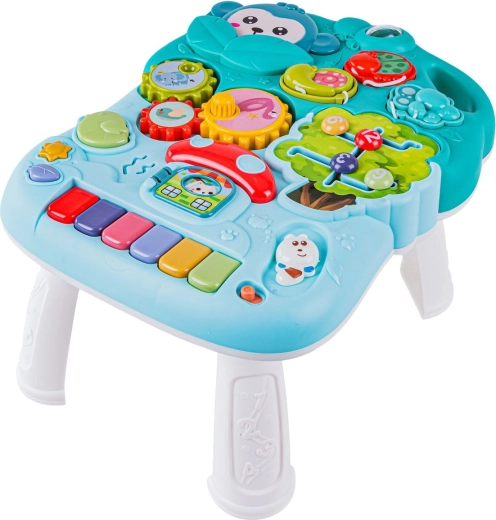 Removable interactive panel full of games and sounds