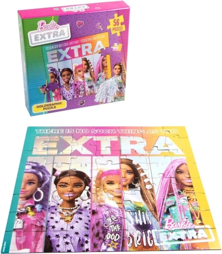 Barbie holografske puzzle 56 dijelova