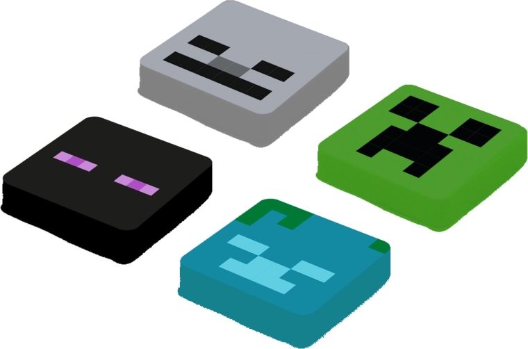 Pixie Crew Minecraft set zamjenskih multipiksela Enderman